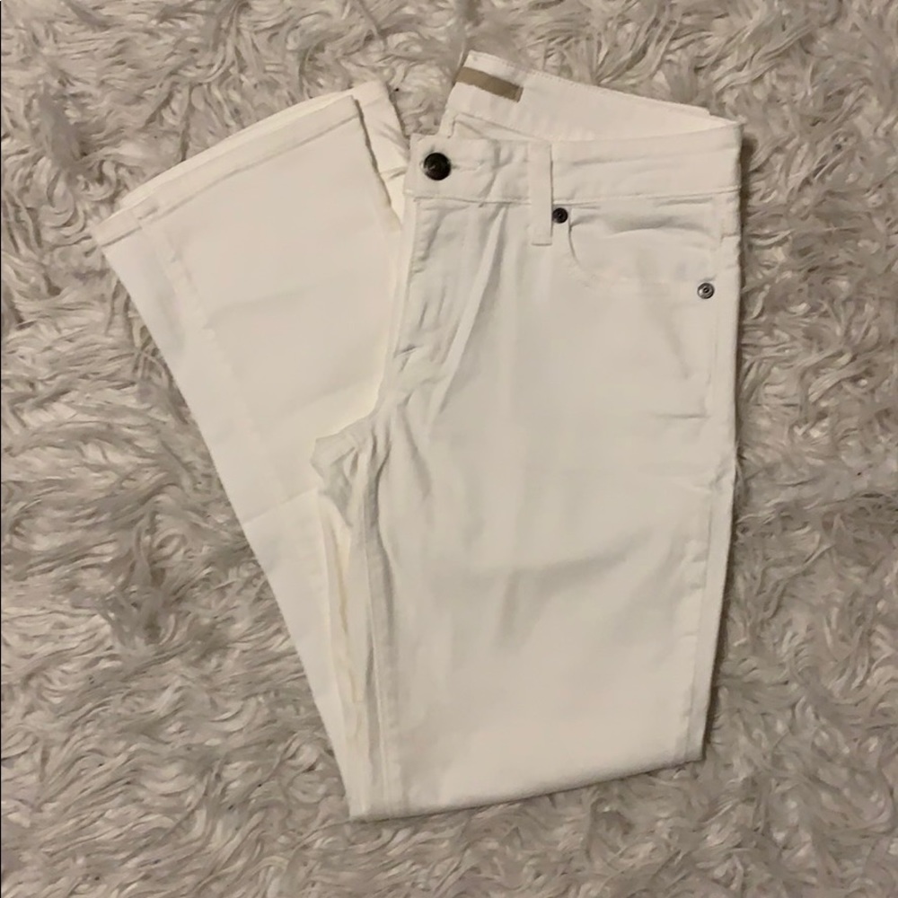 Solid White Jeans - image 1